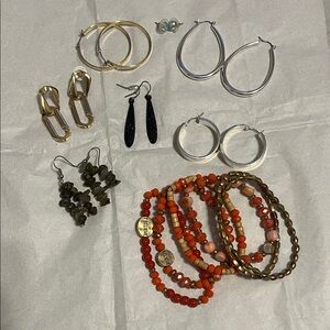 Bracelet & Earring jewelry lot!